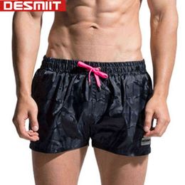 Men's Swimwear New 2018 DESMIIT Camouflage Swimming Short Shorts Light Thin Beach Surfing Swimsuit Man J220913
