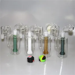 14mm Thick Glass Ash Catcher Percolator Water Bong Smoking Water Pipes For Hookahs Bongs ashcacther