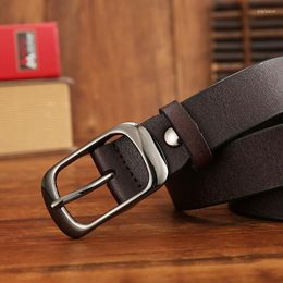 Belts Women's Belt 5 Colour Cowhide Leather Designer Luxury Full Grain Alloy Buckle Ladies