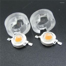 13mm LED IR Mini Lens 15 30 45 60 90 100 Degree Integrated Holder 1W 3W 5W Synthetical Power Lenses Reflector Collimator