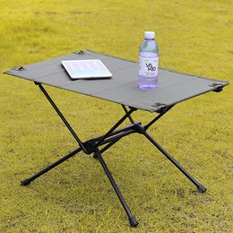 Camp Furniture 2022 Ultra-light Folding Table Outdoor Camping Car Portable Barbecue Picnic Small