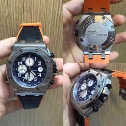 Luxury Watch for Men Mechanical Watches Rubber 43mm Premium 011201 Swiss Brand Sport Wristatches
