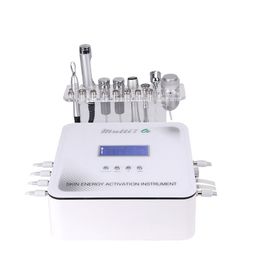 Multi-Functional Beauty Equipment RF Beauty Portable 7 In 1 Oxygen Facial Diamond Dermabrasion Skin Rejuvenation Microdermabrasion Machine Eye Bag Removal Device