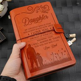 Party Favour Year Love Gift For Daughter From Mother Father Leather Notebook Birthday Graduation Present