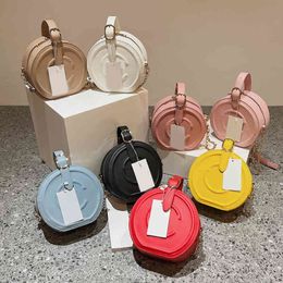 E Shoulder Bags round bag Women's handbags Embossed Letter Small Round Bag Portable Single Shoulder Messenger Women's Bag Commuter Chain Simple purse 220920