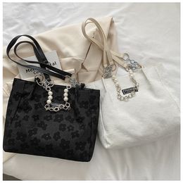 HBP Womens bag large capacity lady handbag women fashion cross body purses pearl ring tote 18 Canvas pu bags
