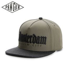 Ball Caps PANGKB Brand Amsterdam Cap A-Dam superior quality hat for men women adult outdoor casual adjustable sun baseball cap 220920