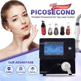 2024 Pico Tattoo Removal laser RF Equipment Second Q switched Nd Yag Wash freckles Facial wrinkles Diode Laser Machine