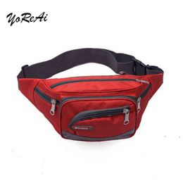 Men Women Pouch Running Waist Packs Bag Belt Phone Container Jogging Walking Gym Fitness Bags Accessories J220705