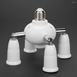 Lamp Holders 7In1 Adjustable E27 Splitter 5/7 Heads Base Extended LED Light Bulbs Socket Holder Adapter Converter