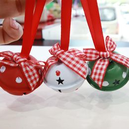 Party Supplies 1Pcs Christmas Jingle Bells Xmas Tree Pendants Ornaments Gift For Decorations Year Kids Toys