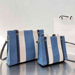 Totes Letter Canvas Tote Bag Women Shopping Handbag Shoulder Luxury Designer Brand Crossbody Female Purses 220324