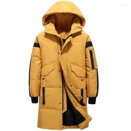 Men's Down 2022 Teens Winter Jacket Stylish Male Coat Thick Warm Man Clothing Brand Apparel