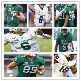 Ws American College Football Wear Custom College 2021 Football Portland State Jersey ROMEO GUNT SIRGEO HOFFMAN Davis Alexander Malik Walker Bea