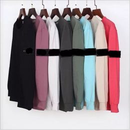 Sweatshirts 8 Colors New Spring Solid Color Thin Long Sleeves Hoodies Men Casual Loose O-neck