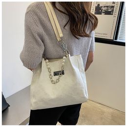 HBP Womens bag large capacity ladies handbag women fashion crossbody purses simple pearl ring tote black totes 7 Canvas pu bags