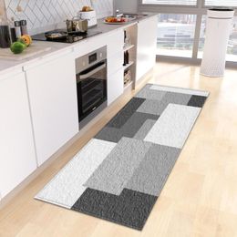 Carpets Modern Kitchen Carpet Home Entrance Doormat Bedroom Living Room Children Decor Rug Hallway Bedside Bathroom Anti-Slip Floor Mat