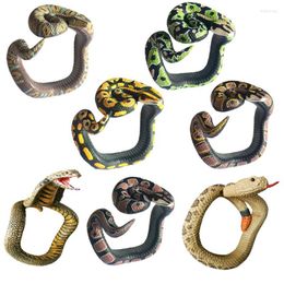 Party Masks 2PCS Fake Snake Novelty Toys Simulation Bracelet Scary Rattlesnake Cobra Horror Funny Birthday Toy Joke Prank Gifts