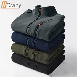 Men's Jackets 5XL Plus Men Winter Outwear Thick Warm Fleece Jacket Parkas Coat Men Spring Casual Outfits Tactical Army Jacket Coat Men 220919