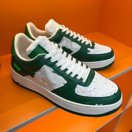 Shoes Designer top version pure handmade 2022ss Luden Ni three-way name green stitching men's and women's same casual sneakers