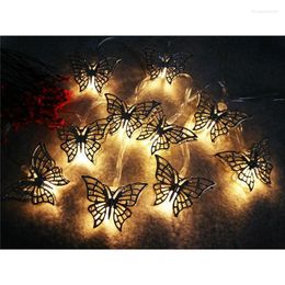 Strings LED String Light Wedding Christmas Birthday Household Decorative Lights Butterfly Shape Festival Tree Pendant