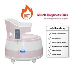 2022 Pink Effective Ems Slimming Pelvic Floor Muscles Restore Tightness Pelvic Muscle Stimulator Happy Chair for Women