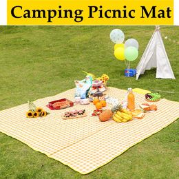 Camp Furniture Camping Picnic Mat Soft Fold Pad Outdoor Portable Beach Blanket Waterproof Moistureproof Lawn Cloth Family Spring Play