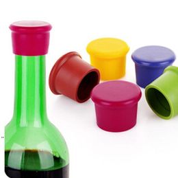 Bar Tools Silicone Wine Bottle Stopper Fresh Bottles Cap Sealed Seasoning Bottle-Stopper JJLB15595