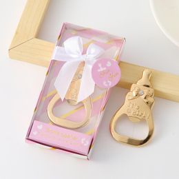 Party Favour Pink Blue Baby Bottle Opener Gender Reveal Boy Girl Gift Birthday Shower Christening & Baptism Supplies