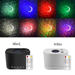 Moving Full Moon Star Laser Projector Landscape Lighting Red Green Christmas Party LED Stage Light watermarks projection starry