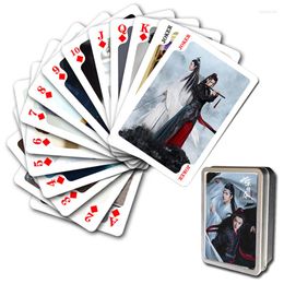 Party Favour 54 Sheets/Set 2022 CHEN QING LING Poker Cards The Untamed Board Game Postcard Fans Collection Gifts