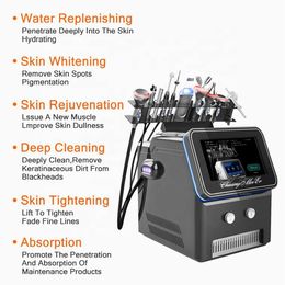hydro dermabrasion machine oxygen jet water aqua peeling deep skin cleansing hydrate