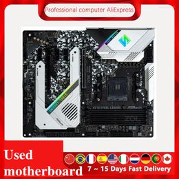 Motherboards For ASRock X570 Steel Legend Motherboard Socket AM4 DDR4 AMD Original Desktop Used Mainboard