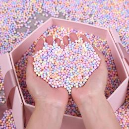 Party Decoration Christmas Decor Foam Ball Styrofoam Multicolor Balls Material Wedding DIY 2-4mm/4-6mm 1 Package Filling