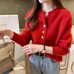 Women's Sweaters Women Vest Sweater Top Red White Knitted Sweater Jacket Autumn Winter Good Quality Female Tops Vests Sweaters Outerwear J220915