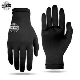 Five Fingers Gloves IRON JIAS Motorcycle Gloves Liners Riding Driving Breathable Lightweight Motorbike Moto Absorb Sweat Motocross Gloves Liners 220921