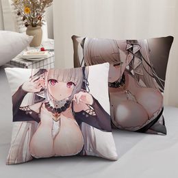 Pillow Azur Lane Multi Anime Printed Cushion Decorative Pillowcase HMS Formidable Sofa Body Character Backing Block