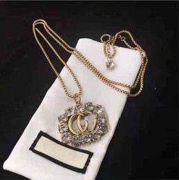 Pendant Necklaces style new brass Jewellery sweater chain Jewel QNAC Fine Jewellery sale accessories