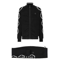 PLEIN BEAR Men's Hoody TRACKSUIT TOP TROUSERS HEXAGON Tracksuit Mens Hoodies Casual Tracksuits Jogger Jackets Pants Sets Sporting Suit 71171