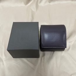 Watch Boxes Factory Outlet Brown With Pp Original Leather Box Papers Card Can Customization Watche Gift Case