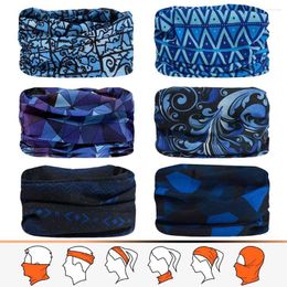 Bandanas Bandana Neck Gaiter Head Wrap Headband Balaclava Magic Scarf Cycling Motorcycle Scarves Outdoor Windproof Sports