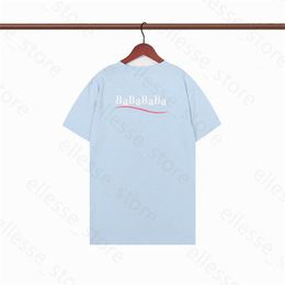 Camiseta de ver￣o masculino designers femininos para homens de moda tops luxurys polos letra algod￣o tshirts roupas de manga curta sufocas camisetas