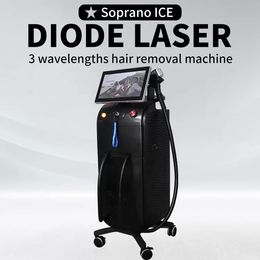 Diode Laser RF Equipment Hair Removal Machine 808 Professional Ice Titanium Facial Painless Electric Depilator For Women Depilatori