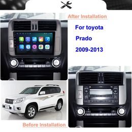 10 Inch Car Video Radio Mirror Link Capacitive Screen Autoradio Central Multimedia Player for TOYOTA PRADO 2010-2013