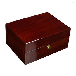 Watch Boxes Solid Wooden Box Watches Display Case Business Storage Organiser With Removable Cushion