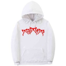 Men's Hoodies Spanish MOTOMAMI Hoodies Streetwear Rosalia Genius Autumn Winter Fashion Hip Hop Fleece Pullover Hoodies