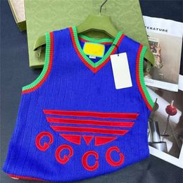 Women's Knit Tanks Camis Hooded Sleeveless Gril Knit Flower Vest Coat Loose Tassel Blouse Blue