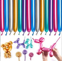 Party decoration Long Balloons Premium 260 Twisting Balloons Animals DIY Magic Balloon for kids birthday wedding babyshower festive supplies