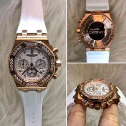 Luxury Watch for Men Mechanical Watches Ladies Rubbrr Aqurtz Diamond Premium Swiss Brand Sport Wristatches Av1k