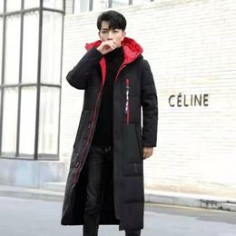 Men's Down Men's & Parkas High Quality Fashion Classic Jacket Winter Men Coat Long Parka Casual Business Thickening Warm